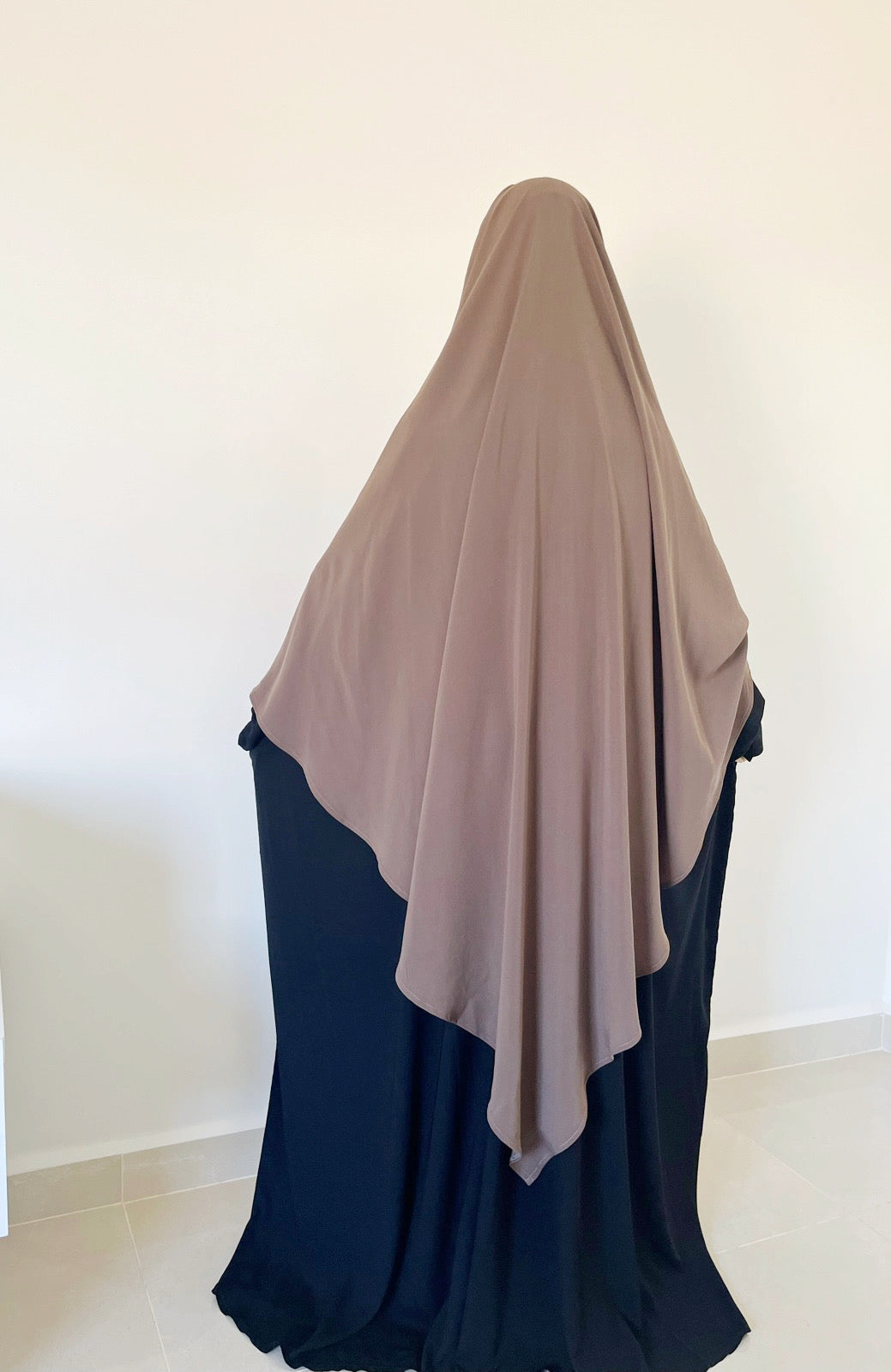 Scharfer Khimar Sarah (Whool-Pfirsich)