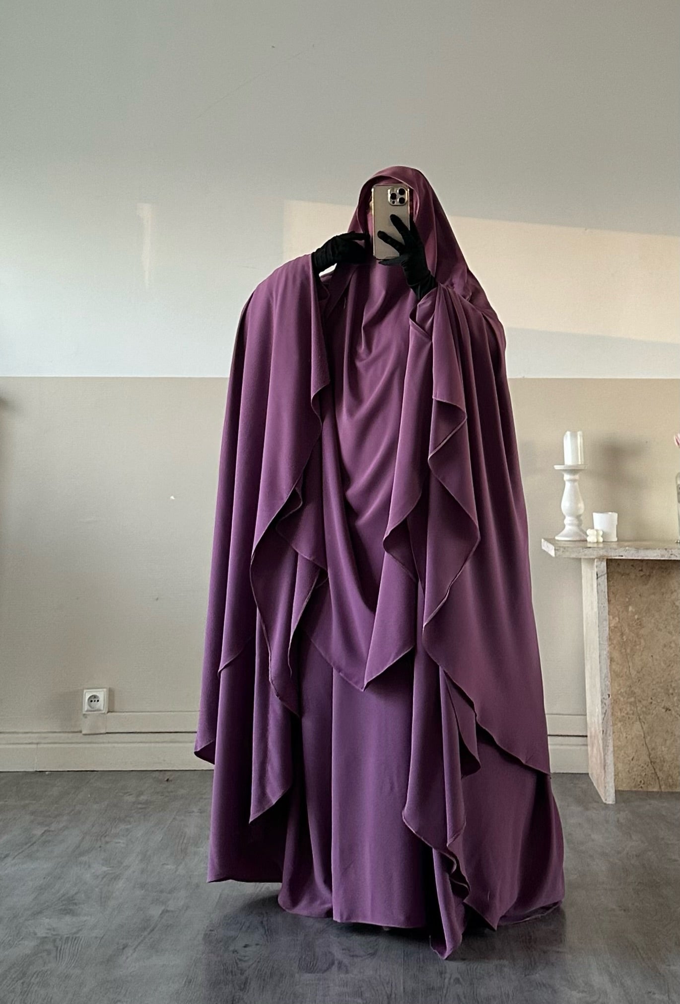 Khimar Joumana Soie de Médine