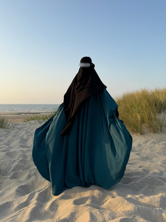 Abaya Maleeka Soie de Medine déstockage