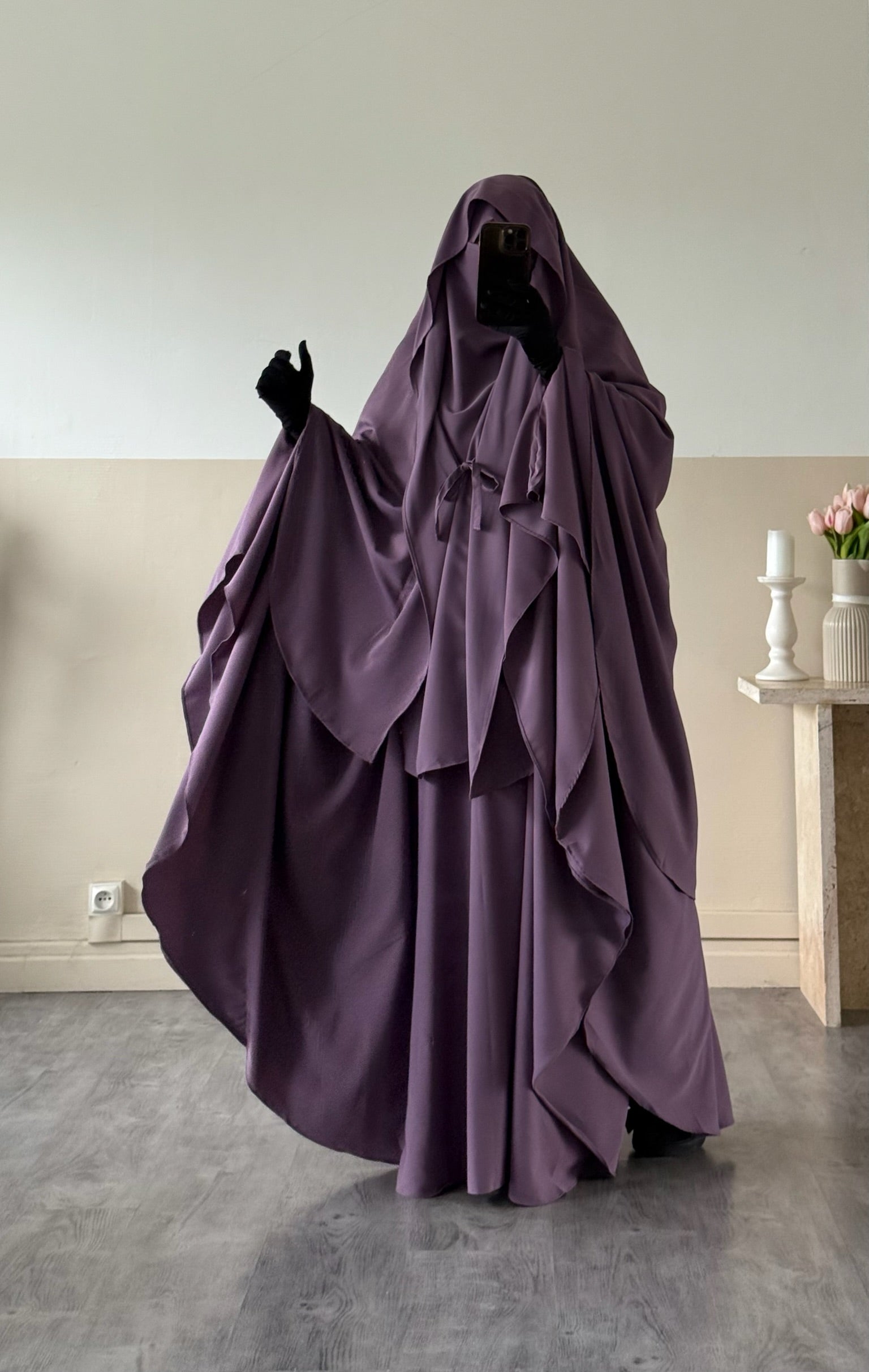 Khimar Joumana Silk from Medina
