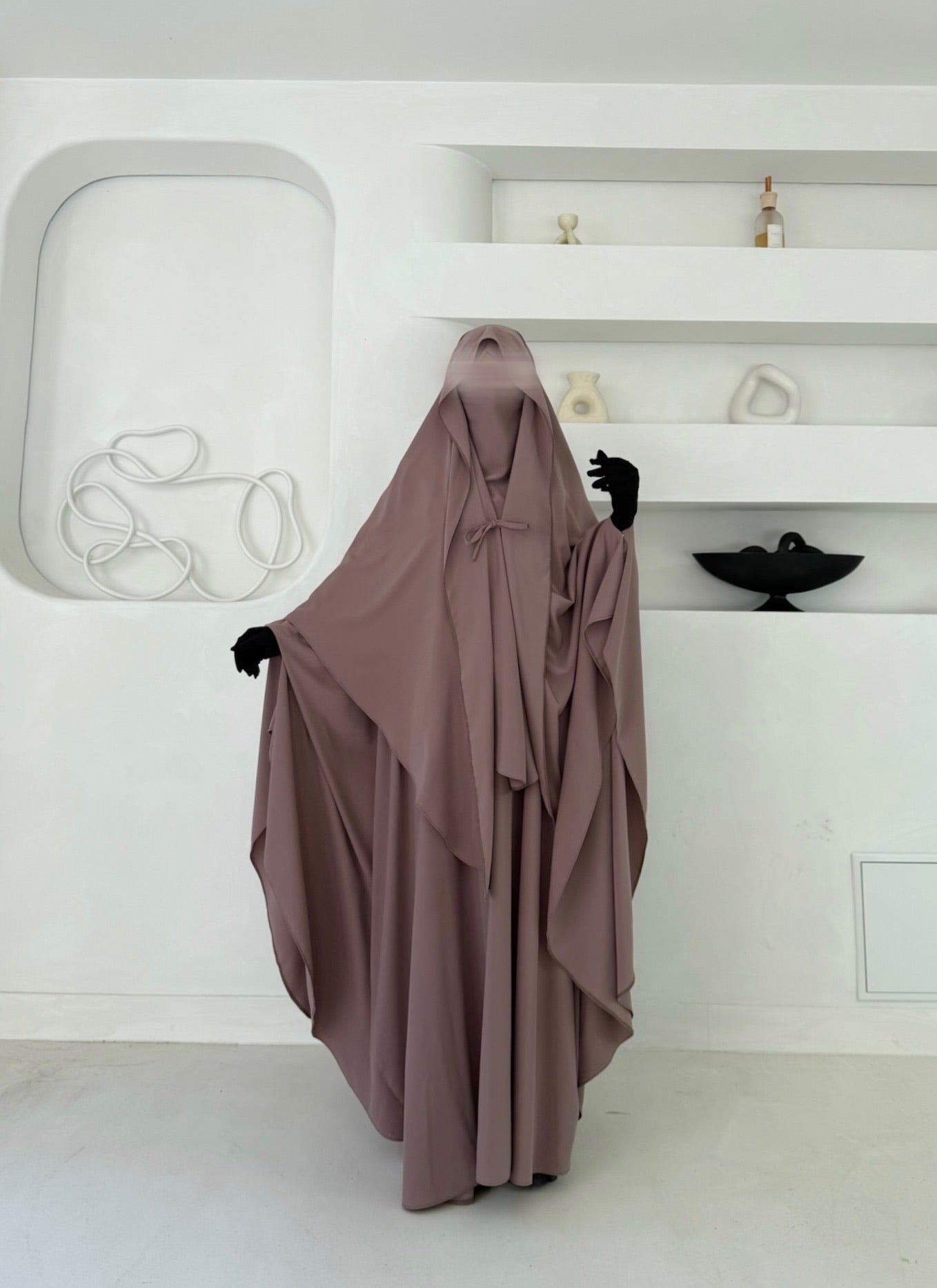 Abaya Maleeka Soie de Medine