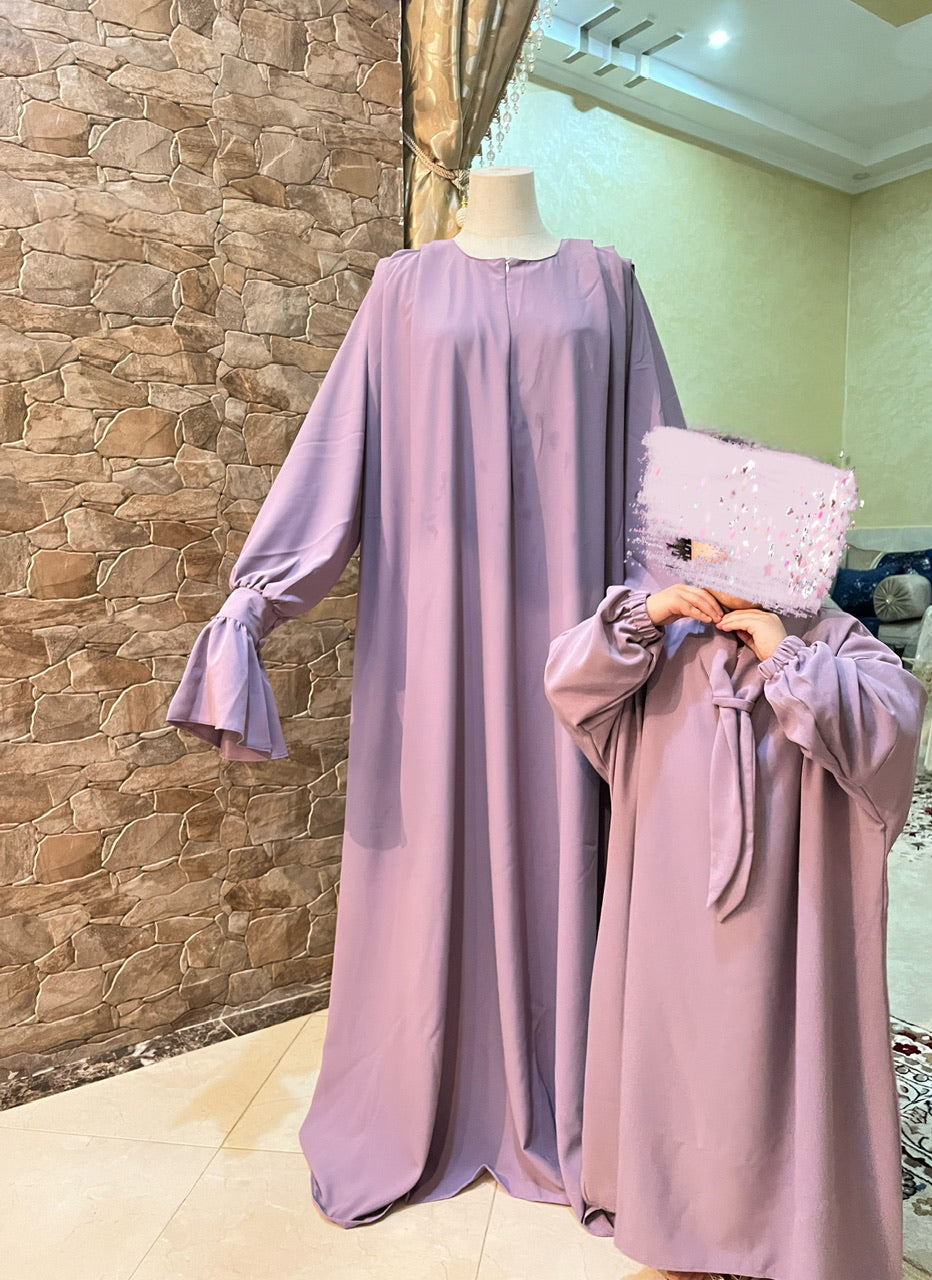 Abaya fille Soie de Médine déstockage