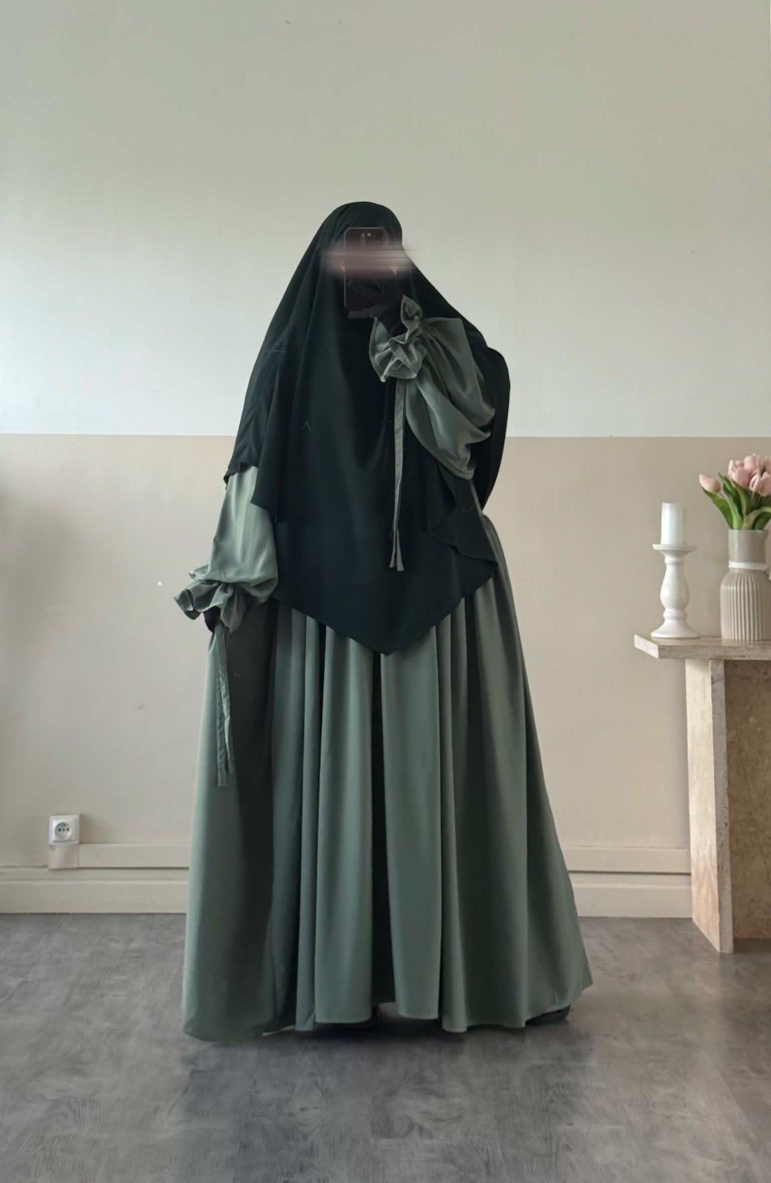 Khimar Sarah (Soie de Médine) T1