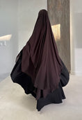 Charger l'image dans la visionneuse de la galerie, Khimar Tarha 2 voiles arrondi
