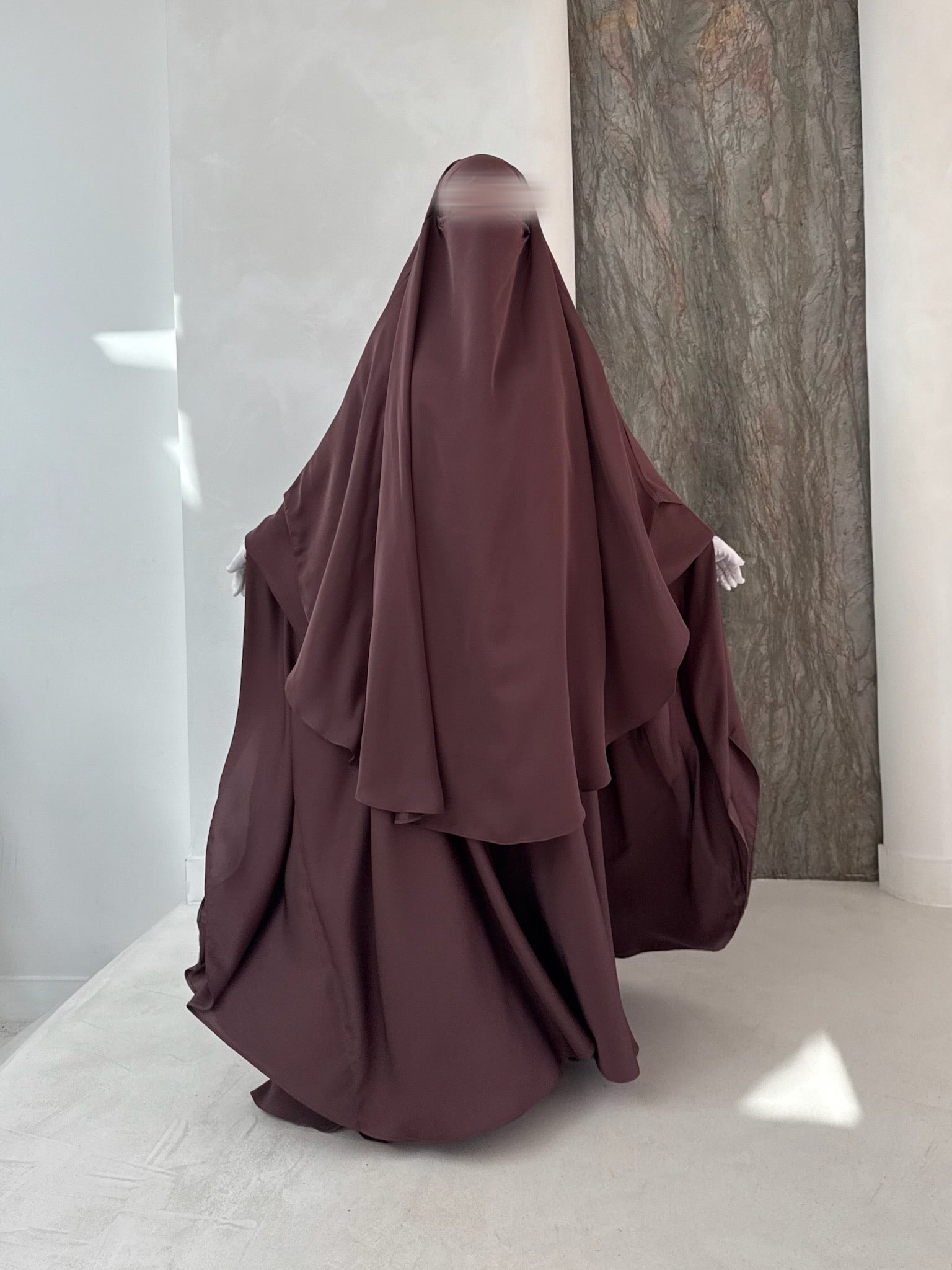 Khimar arrondi Maleeka T1 Nidha