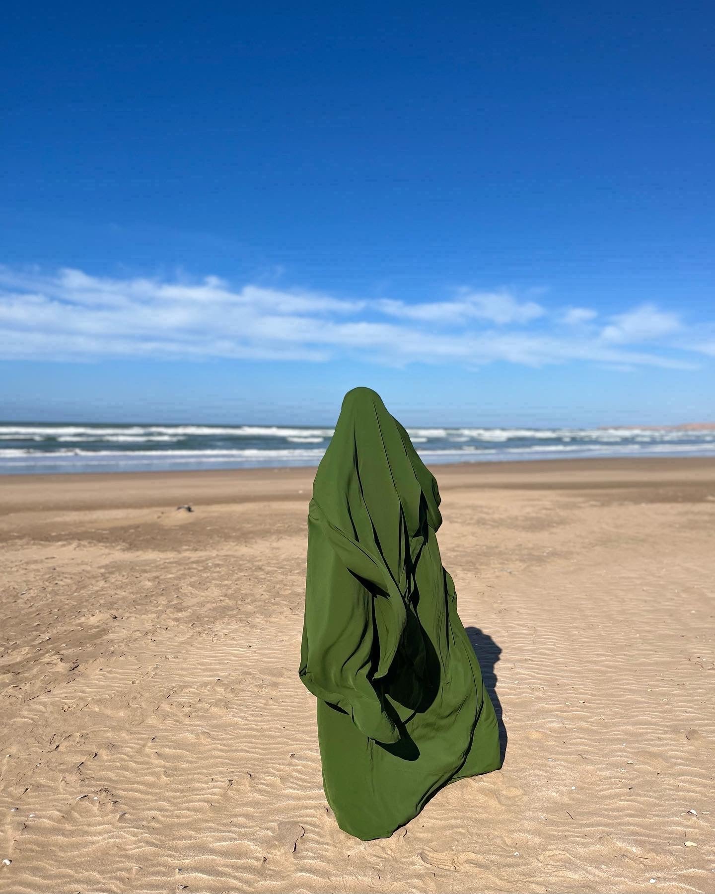 Khimar Hajar 2 Schleier aus Medina-Seide