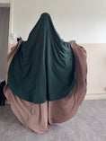 Charger l'image dans la visionneuse de la galerie, Khimar arrondi Maleeka T2  150cm (Soie de médine)
