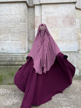 Charger l'image dans la visionneuse de la galerie, Abaya Maleeka Whool Peach
