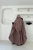Charger l'image dans la visionneuse de la galerie, Khimar Joumana Soie de Médine
