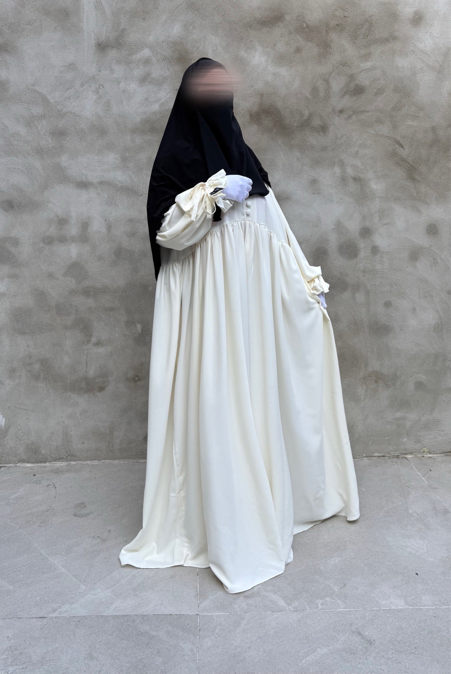 Abaya Balqis Soie de médine