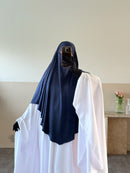 Khimar Sarah T1 pointu Jersey Premium