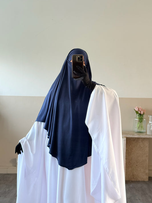 Khimar Sarah T1 pointu Jersey Premium