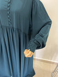 Charger l'image dans la visionneuse de la galerie, Abaya Balqis Whool Peach
