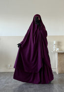 Jilbab 2 pièces Jupe Soie de Médine