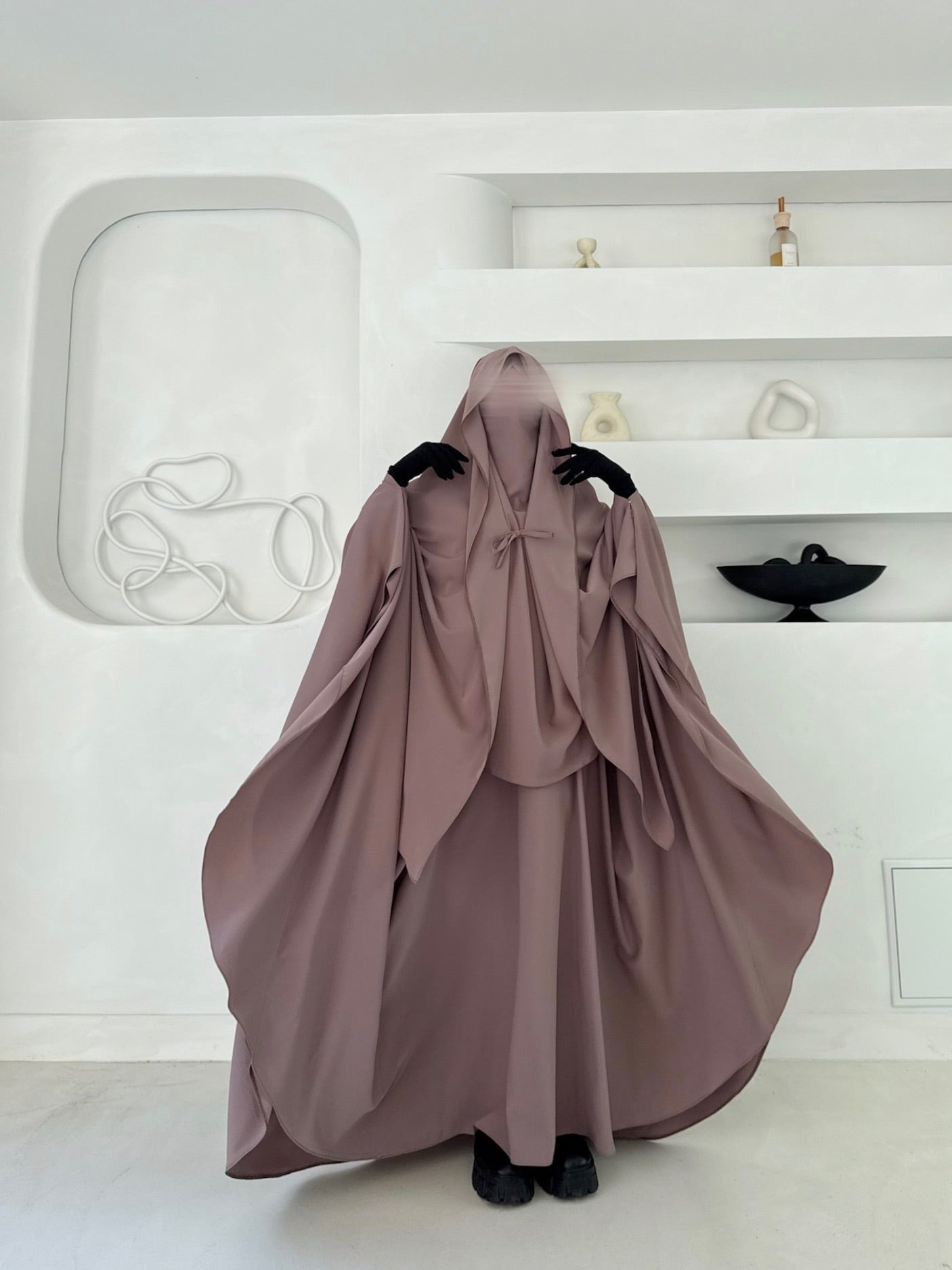 Abaya Maleeka Soie de Medine