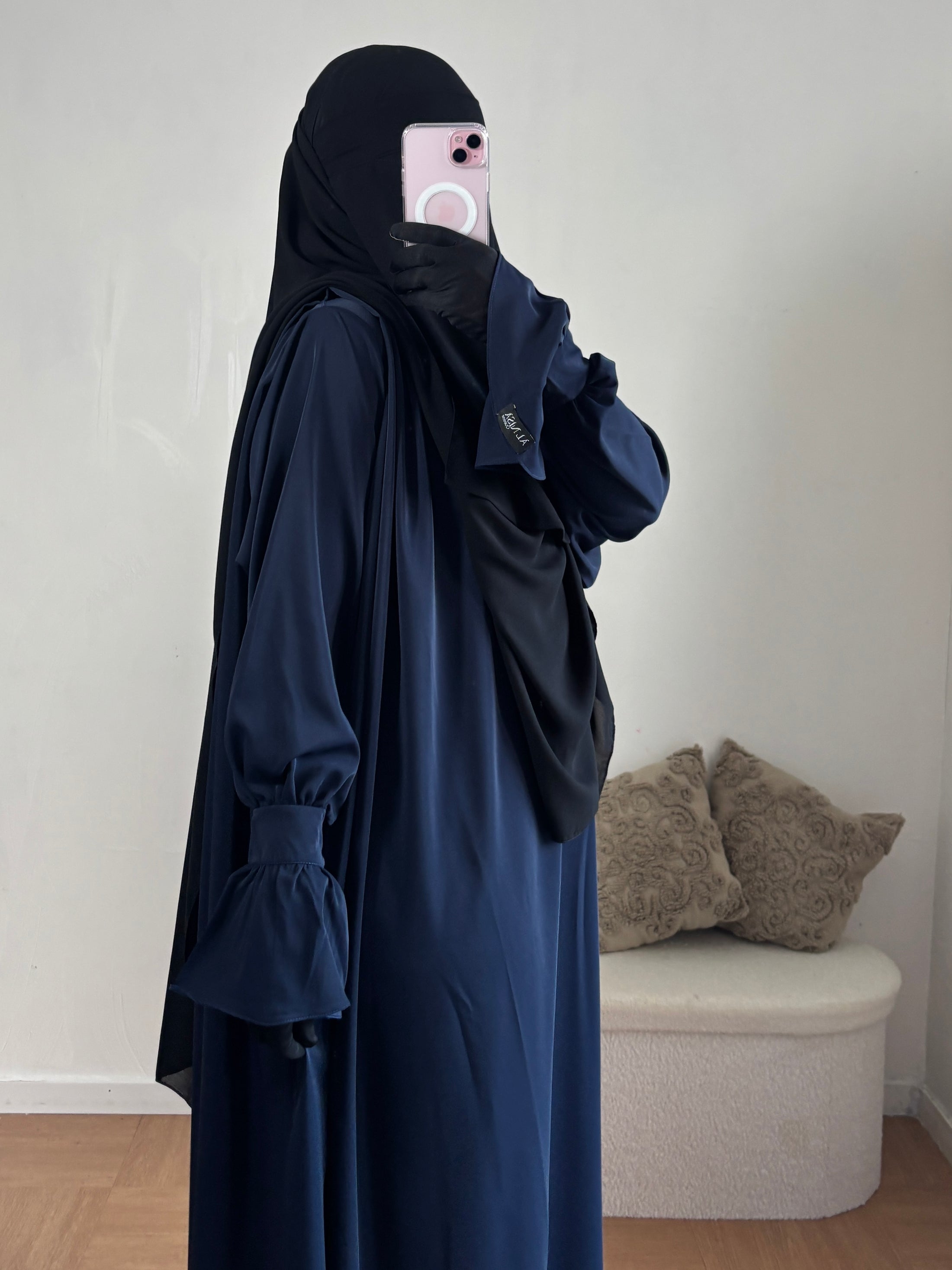 Abaya Yaqout Soie de Médine