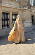 Charger l'image dans la visionneuse de la galerie, Abaya Maleeka Whool Peach
