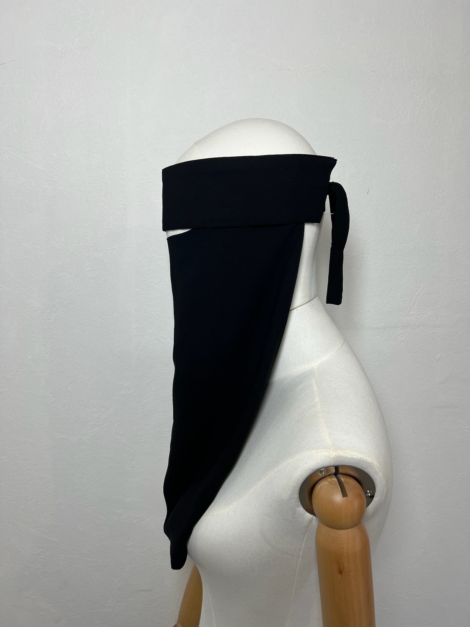 Niqab Pull down bandeau renforcé Noir