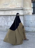 Cargar la imagen en la vista de la galería, Set Maleeka kimono + sous abaya SM
