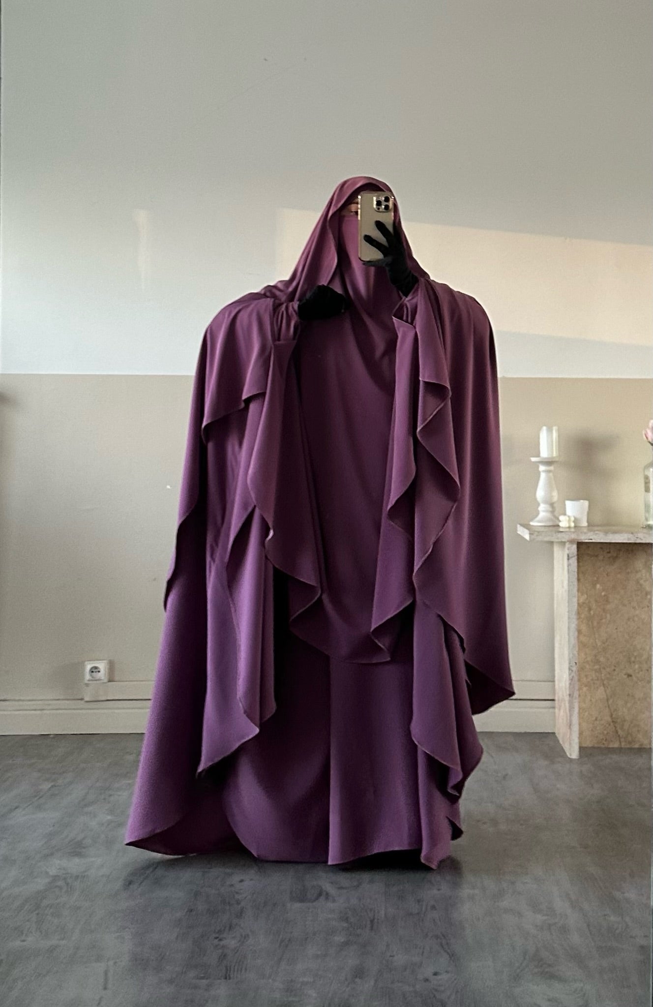 Abaya Maleeka Soie de Medine