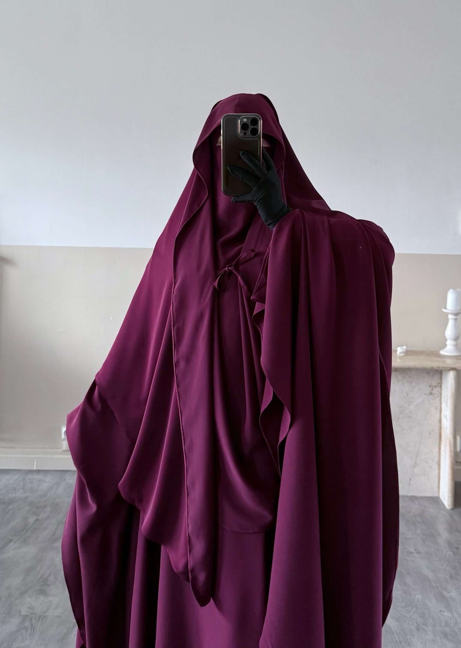 Khimar Joumana Silk from Medina