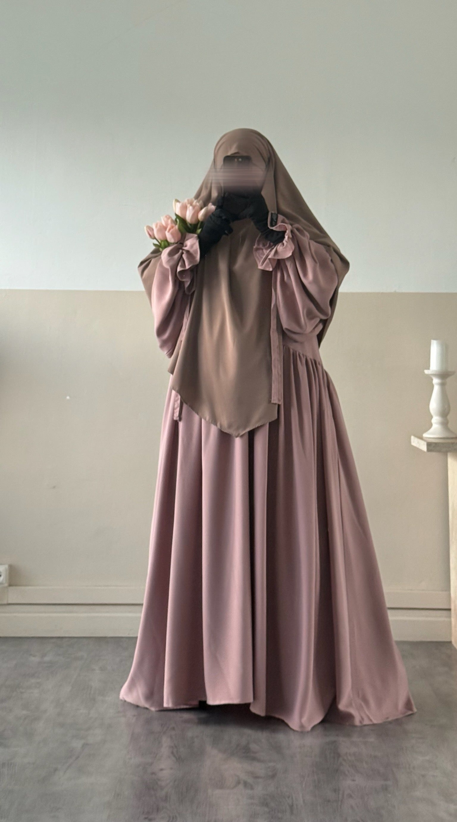 Khimar Sarah (Soie de Médine) T1