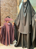 Charger l'image dans la visionneuse de la galerie, Abaya Maleeka Nidha fille déstockage
