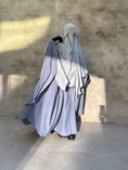 Cargar la imagen en la vista de la galería, Abaya Maleeka Soie de Medine
