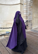 Khimar arrondi Maleeka T2 150cm (Whool Peach)