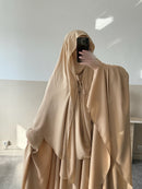 Khimar Joumana Whool Pfirsich