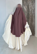 Khimar abgerundetes Maleeka (Medina-Seide)
