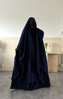 Jilbab 2 pièces Jupe Whool peach