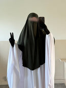 Khimar Sarah T1 pointu Jersey Premium