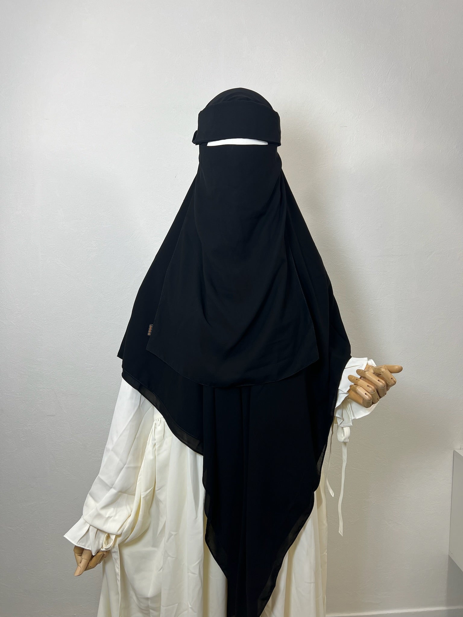 Niqab Pull down Lycra Noir