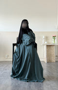 Charger l'image dans la visionneuse de la galerie, Abaya Inata Soie de médine
