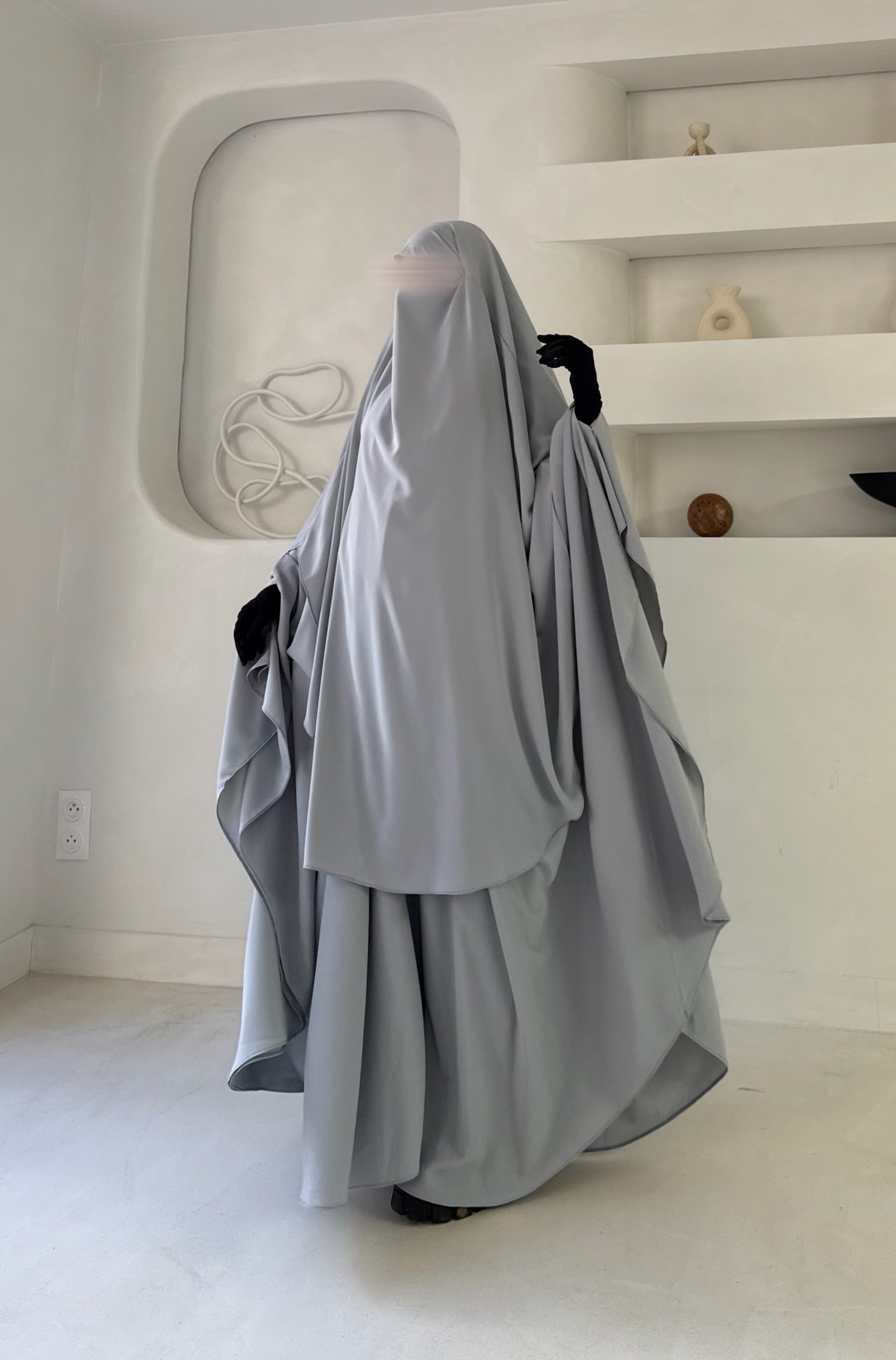 Abaya Maleeka Soie de Medine