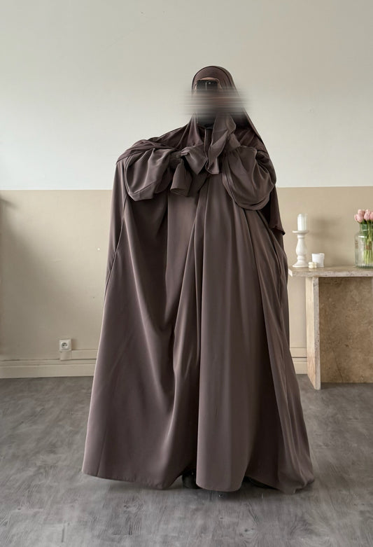 Abaya Yaqout Soie de Médine