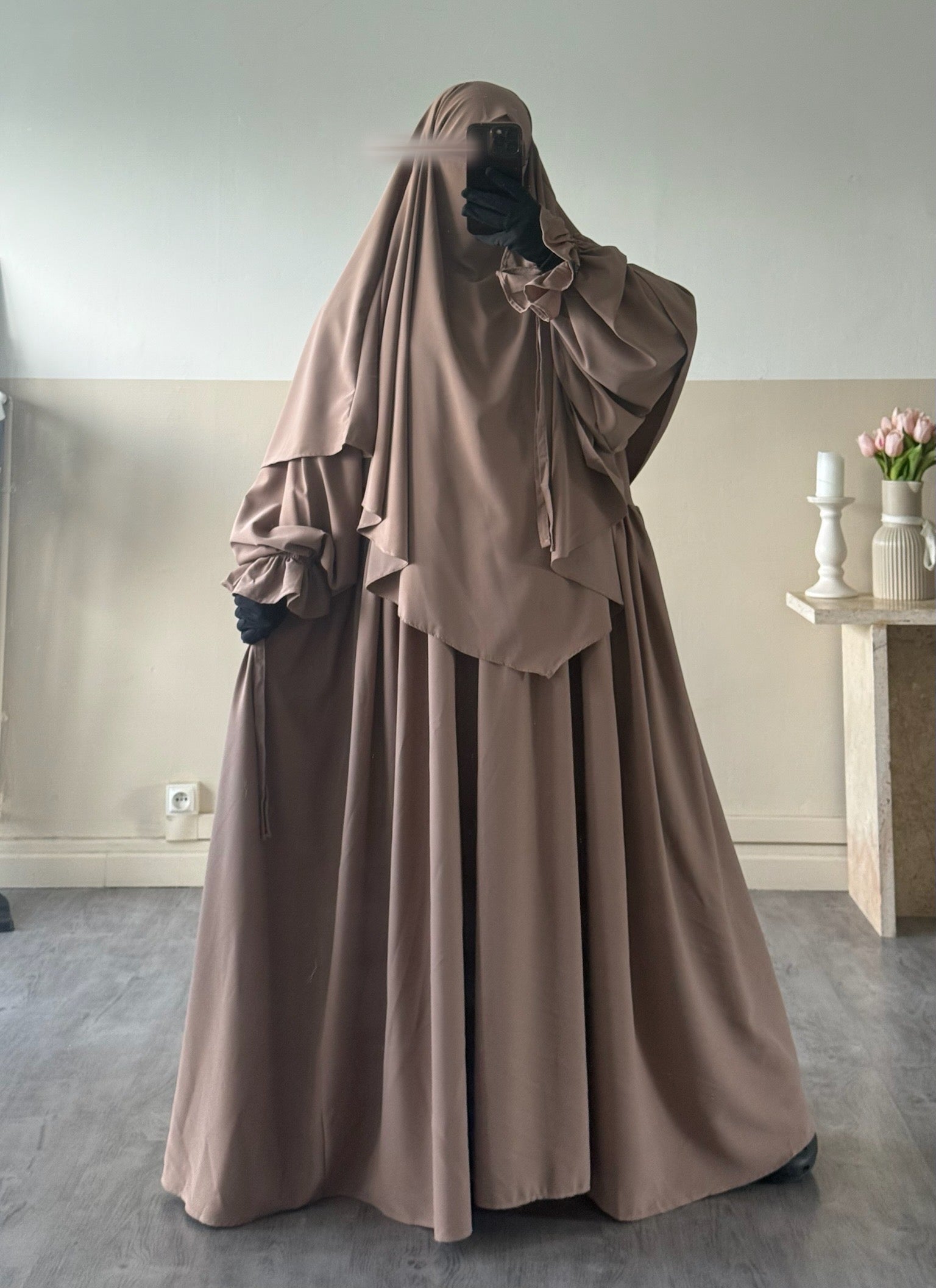 Khimar Sarah (Soie de Médine) T1