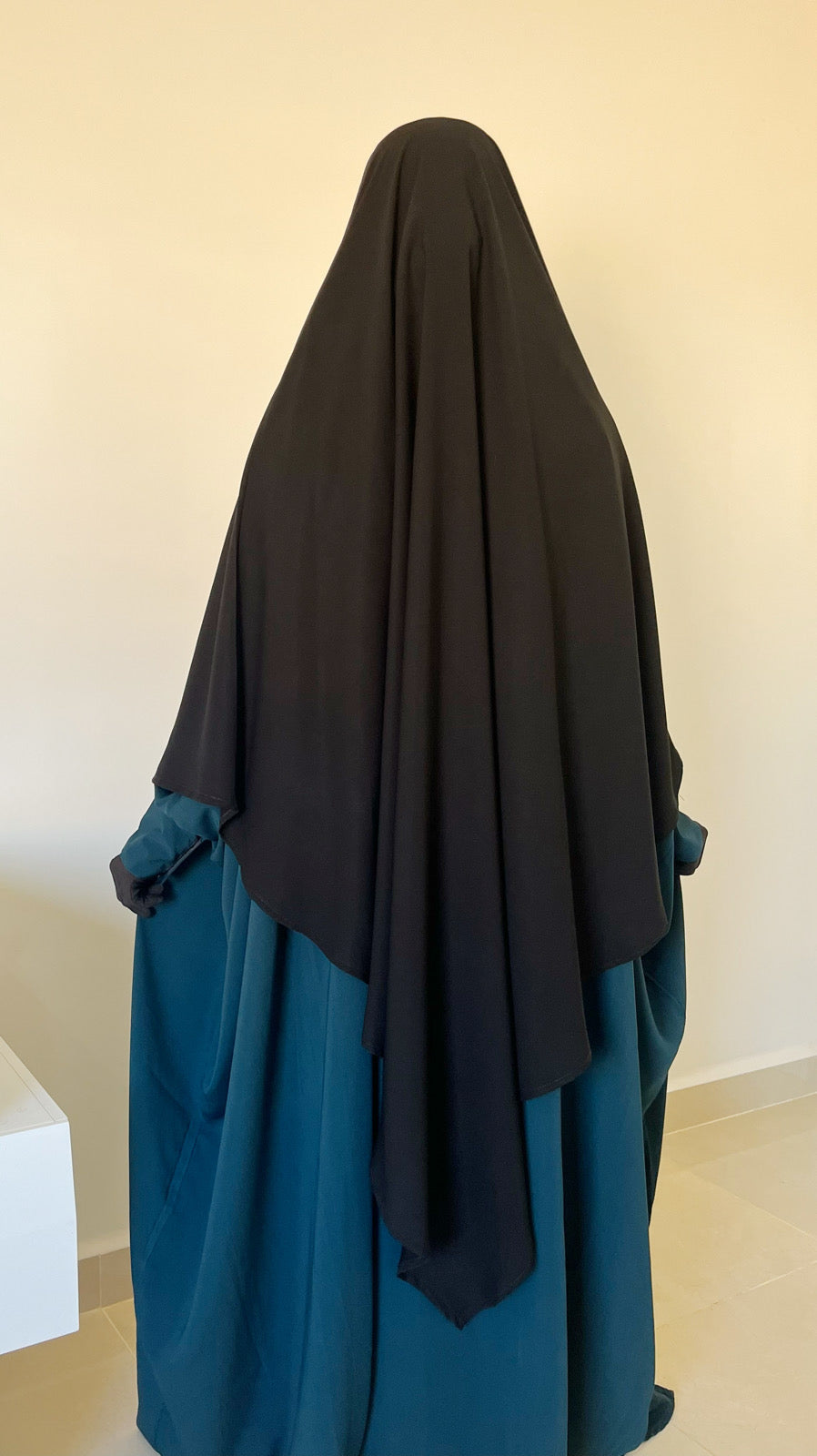 Khimar pointu Sarah (Whool Peach)