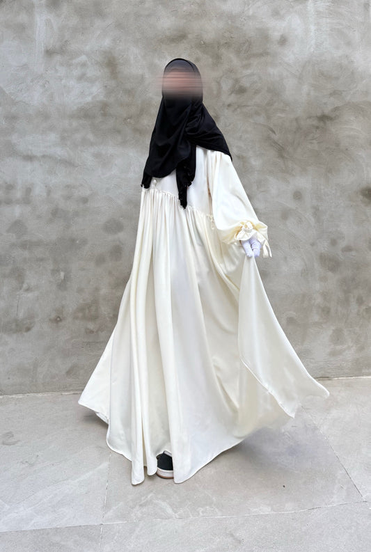 Abaya Balqis Soie de médine déstockage