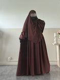 Charger l'image dans la visionneuse de la galerie, Khimar Sarah (Soie de Médine) T1

