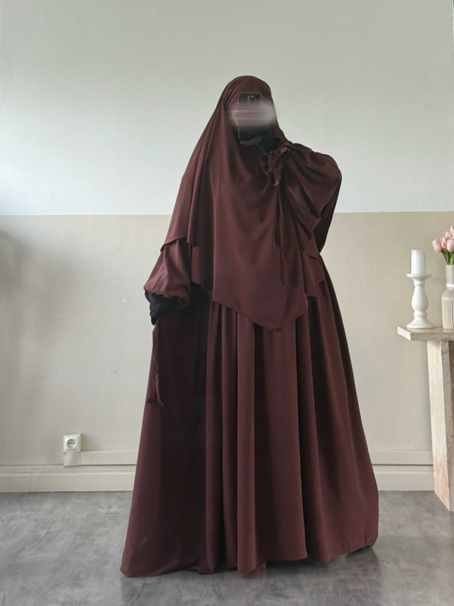 Khimar Sarah (Soie de Médine) T1