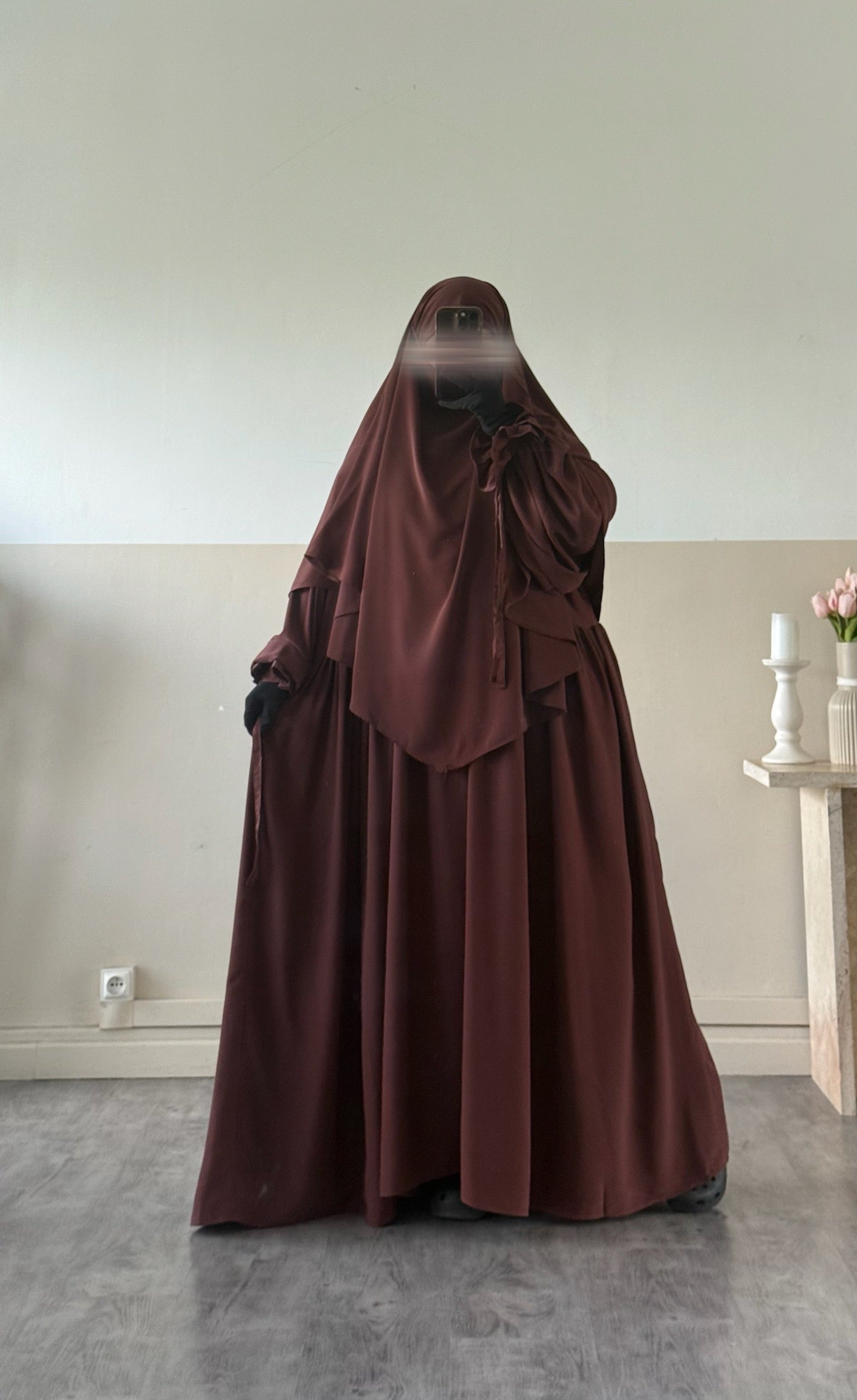 Khimar Sarah (Soie de Médine) T1