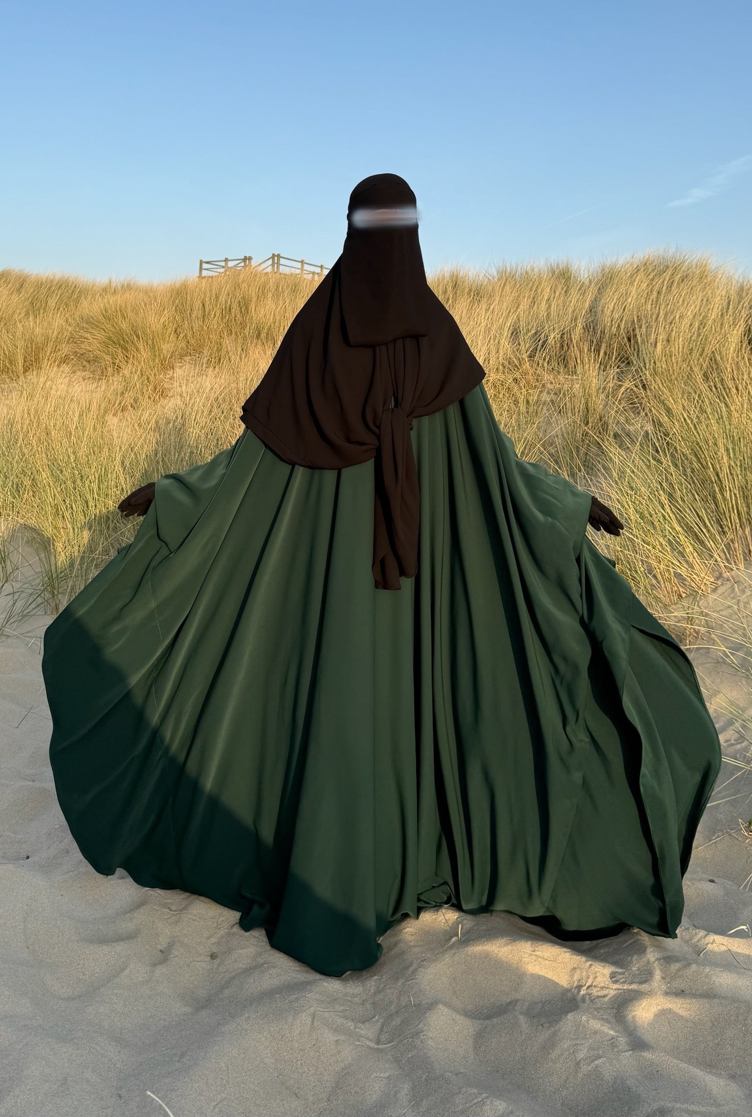 Abaya Maleeka Soie de Medine