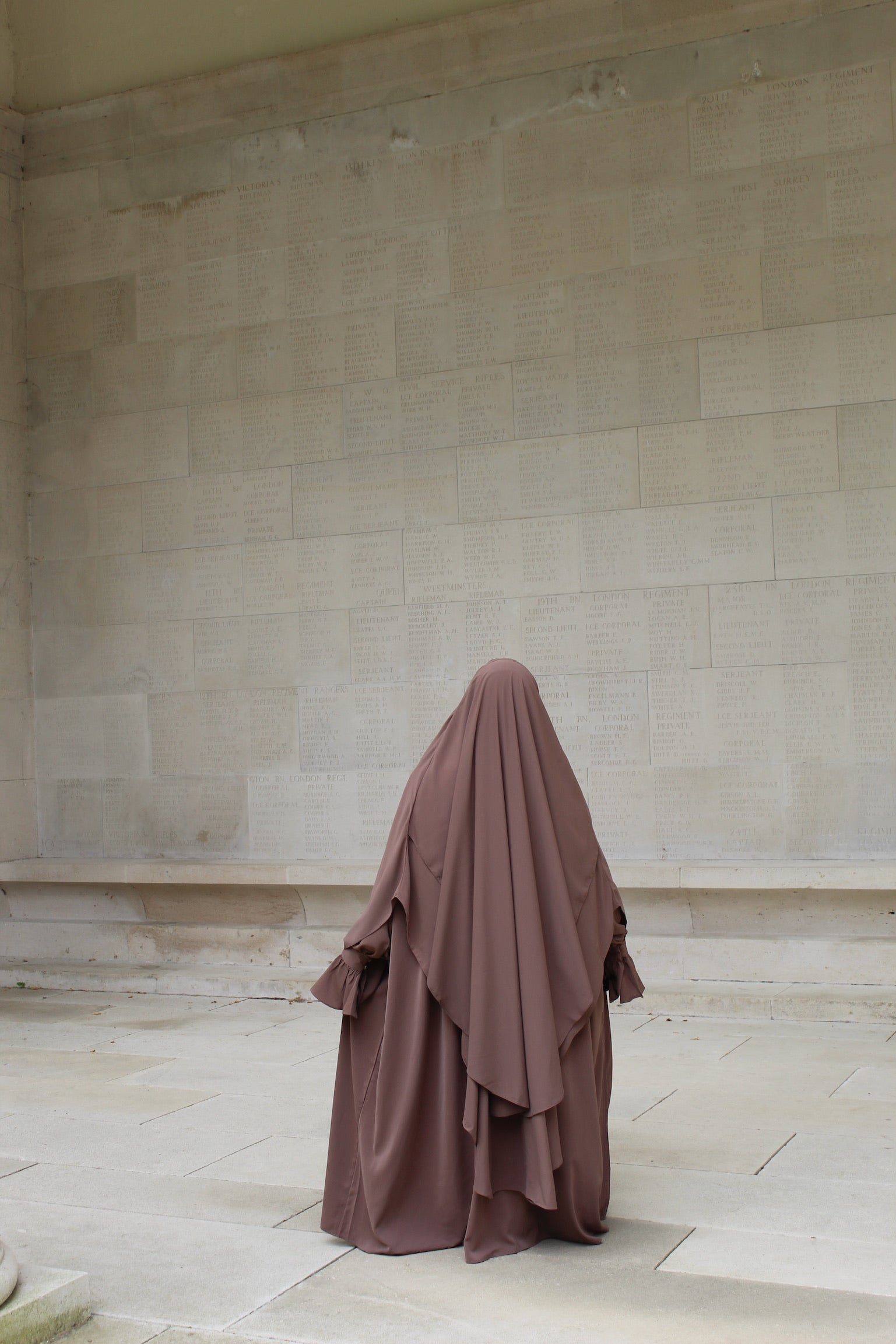 Khimar Hajar 2 Schleier aus Medina-Seide