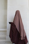 Cargar la imagen en la vista de la galería, Khimar arrondi Maleeka (Soie de médine)
