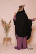 Load image into Gallery viewer, Niqab ,Abaya , Khimar , Dubai , Abaya 2021 , Hijab , Saoudienne , Papillon , Farasha , Soie de médine
