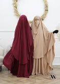 Load image into Gallery viewer, Khimar rounded Maleeka (Whool Peach)
