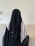 Cargar la imagen en la vista de la galería, Niqab/Sitar 3 voiles 90 cm
