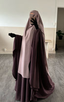 Abaya Maleeka Soie de Medine déstockage